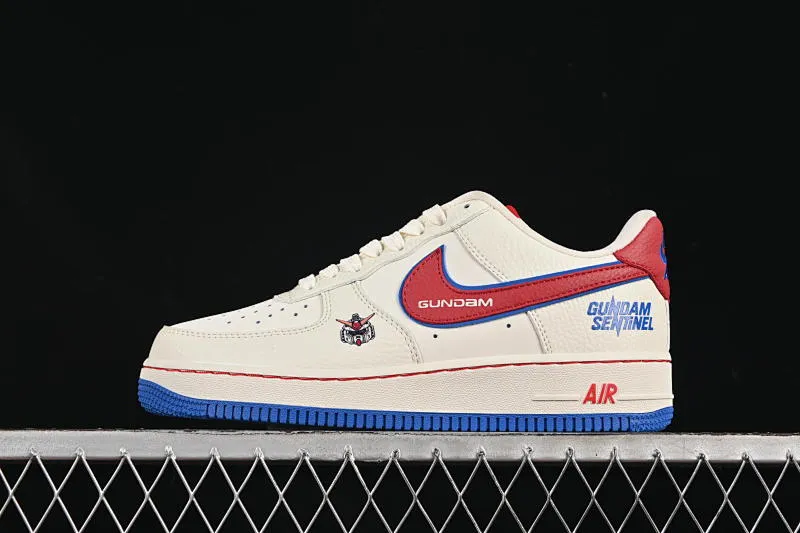 All categories Nk Air Force 1 Air Force series Nk Air Force 1 Low Air Force low-top Nike Air Force 1'07 Low Bandai joint white, red and blue Air Force 1 low-top casual sneakers SC0601-565